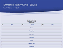 Tablet Screenshot of efcsaluda.com